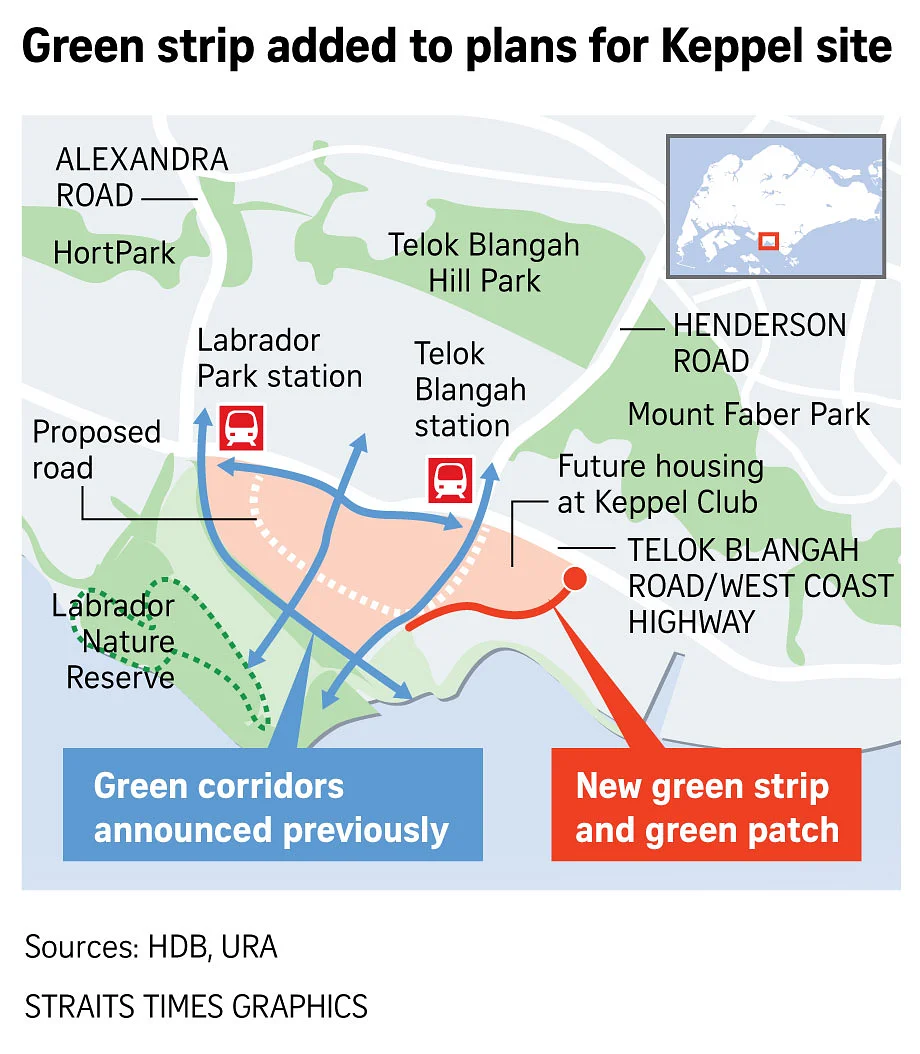 220721 Green Strip Added To Plans For Keppel MAP ONLINE.webp