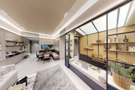 Inside Showflat: Sora 3 Bedroom Premium + Study: A Luxurious Haven of Modern Design and Functionality