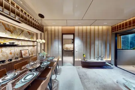Inside Showflat: Redefining Modern Luxury: The Exquisite Details of Meyer Blue’s 3 Bedroom Premium Type CP1 Layout
