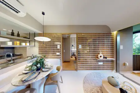 Inside Showflat: Kassia’s 2 Bedroom Type (2)B Layout: A Modern Sanctuary of Functionality, Elegance, and Comfort