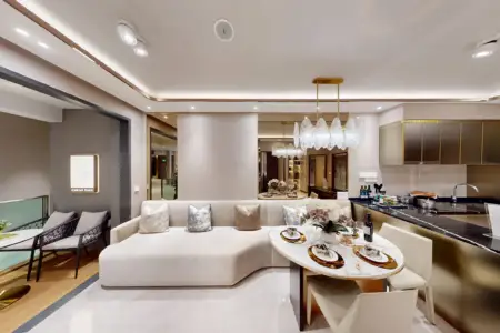 Inside Showflat: Chuan Park’s 2 Bedroom + Study Type B2a-m: A Compact Home with Elegant Functionality