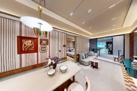 Inside Showflat: The Art of Space: Bloomsbury Residences 2-Bedroom Premium + Study Type B4 Unit