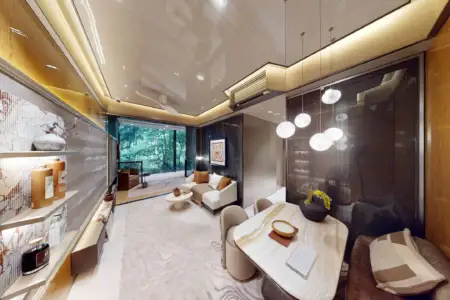 Inside Showflat: Upperhouse @ Orchard Boulevard 2 Bedroom + Study Premium: A Sanctuary of Modern Elegance and Timeless Warmth