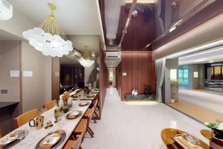 Inside Showflat: One Marina Gardens 3-Bedroom Premium Type 3BR P2: Modern Waterfront Home