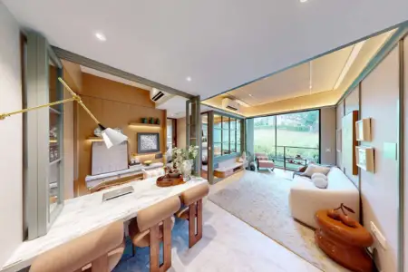 Dunearn House 2 Bedroom + Study Type BS2 667 Sqft Showflat Review: Flexible Layout, Spacious Living and Naturally Ventilated Bathrooms