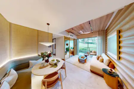 Dunearn House 3 Bedroom + Study Showflat Tour: Inside the 947 Sqft Type CS1 Layout
