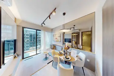 Tembusu Grand 1 Bedroom + Study Showflat Review (527 sqft): In Situ Unit for Sale at S$1.434M