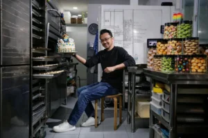 He turned a home-based baking business into a thriving enterprise