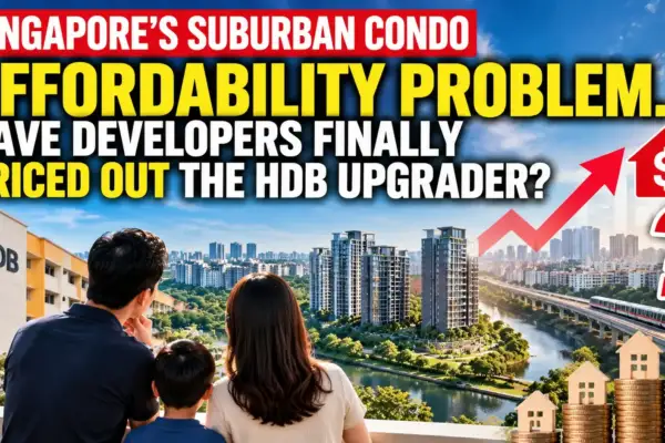 Singapore’s Suburban Condo Affordability Problem: Have Developers Finally Priced Out the HDB Upgrader?