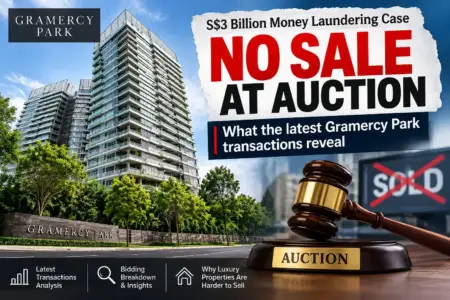 S$3 Billion Money Laundering Properties Fail to Sell at Auction: Are Buyers Waiting for a Bigger Discount?
