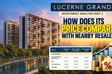 Lucerne Grand Investment Analysis Part 2: What Nearby Sale Prices Reveal About Its Launch Price