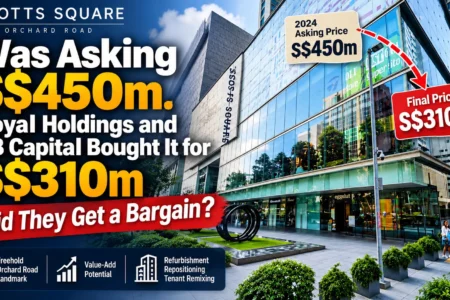Scotts Square Was Asking S$450m. Royal Holdings and RB Capital Bought It for S$310m — Did They Get a Bargain?