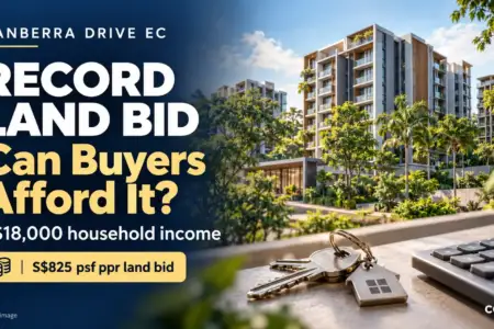 Did Raising the EC Income Ceiling Undermine the New Cooling Rules? What Canberra Drive’s Record Land Bid Means for Buyers