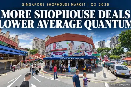 More Shophouse Deals, Lower Average Quantum: Are Singapore Buyers Becoming More Selective?